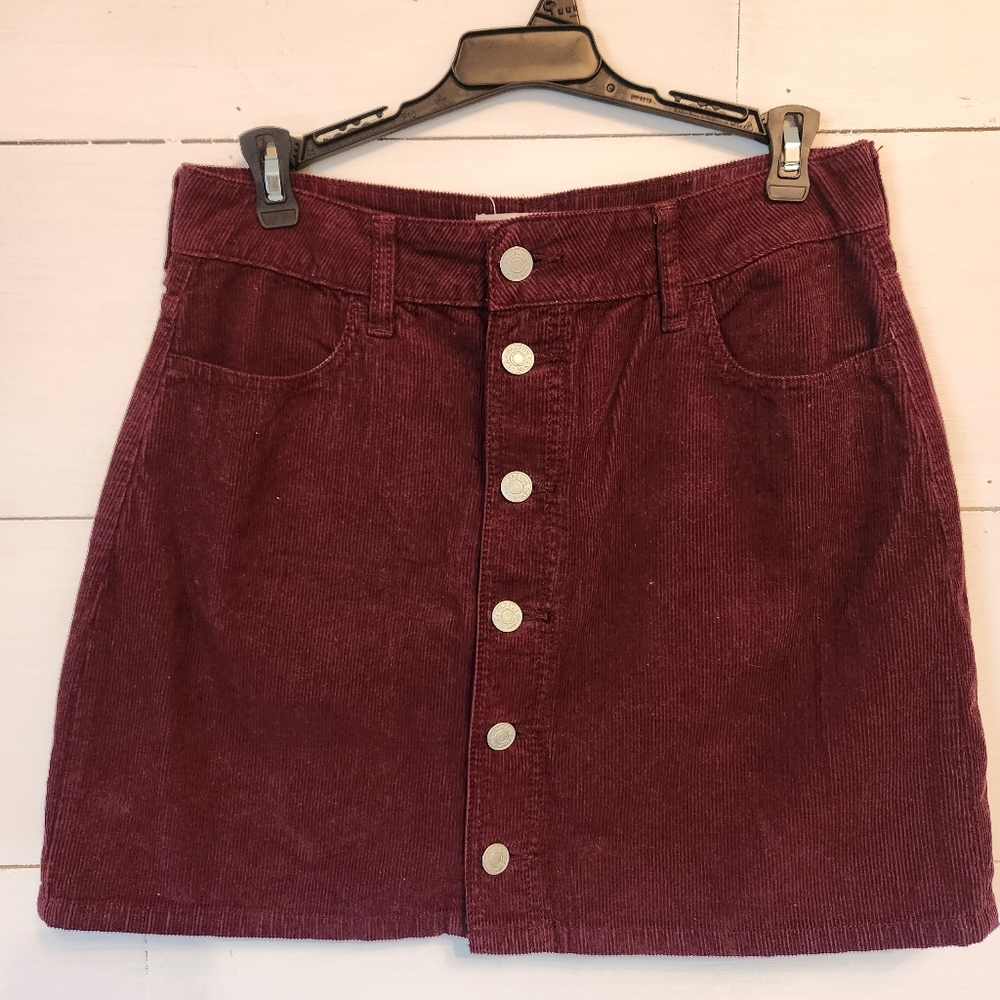 Like New Pac Sun Corduroy Skirt